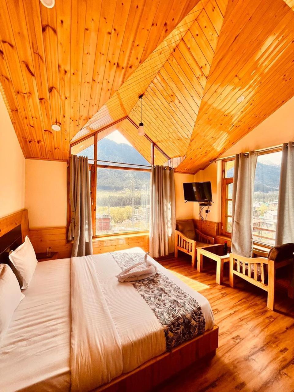 马拉里 The Rohtang Chalet酒店 外观 照片